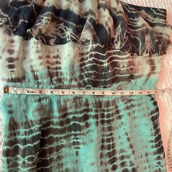 SILK MAXI DRESS - Picture 4 of 6